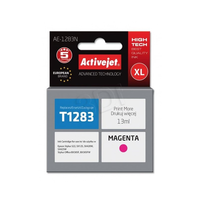 cartuccia activejet ae-1283n (ae-1283) (compatibile epson