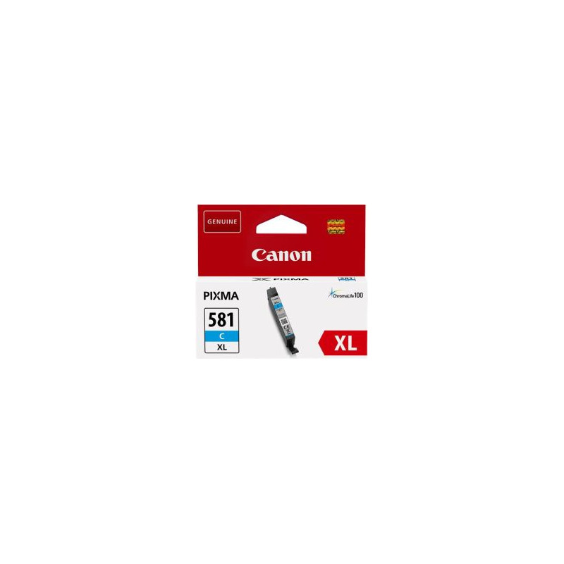 cartuccia activejet per canon xl 11.7ml ciano [acc-581cnx]