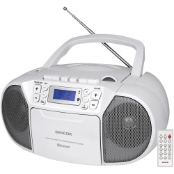 radio cd sencor cd/mp3/usb spt 3907 w [spt 3907 w]