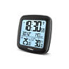 stazione meteo greenblue gb542 wireless con dcf calendario, alarm