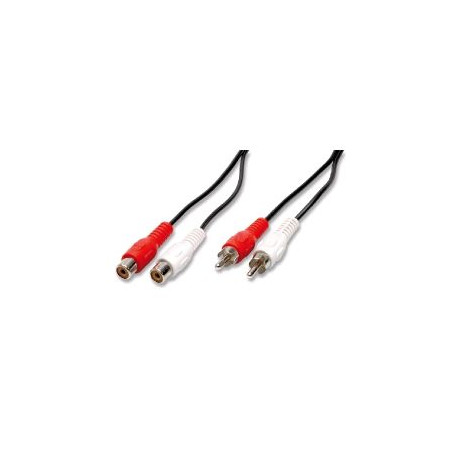 cavo nuova videosuonospine rca maschio + 2 prese rca femmina -