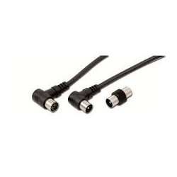 cavo coassiale nuova videosuono 9/24 2m bianco