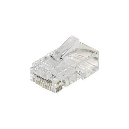 plug link lkpl85f cat 5e utp rj45 non schermato 100pz [lkpl85f]