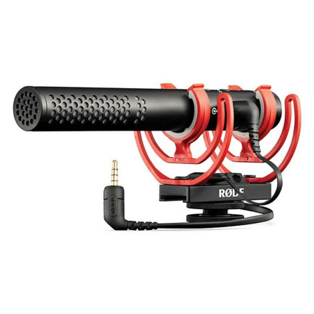 microfono shotgun a condensatore rode videomic ntg nero/rosso [b081s9bchf]