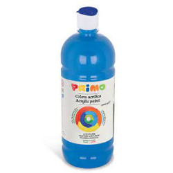 bottiglia primo tempera acrilica 1000ml blu [404ta1000501]