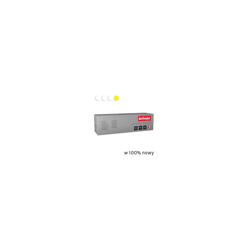 toner activejete 26000 pagine giallo [atm-328yn]
