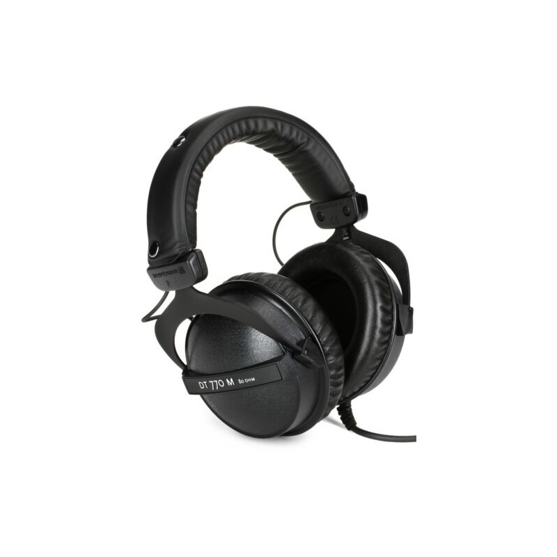 cuffie beyerdynamic dt 770 m cablate con archetto music nero [43000047]