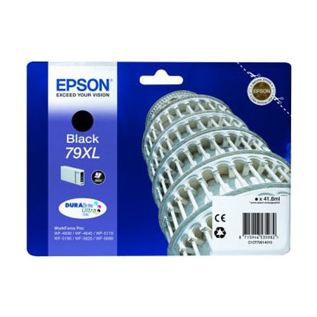 Cartuccia epson durabrite ultra ink 79 xl cartuccia nero t 7901 [c13t79014010]
