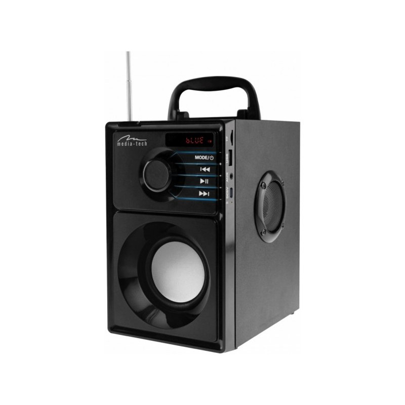 altoparlante media-tech mt3179 bluetooth 15w nero [ugmdtb000000030]