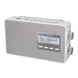 Radio panasonic rf-d 10 eg-w bianco [rfud10egw]
