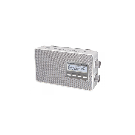Radio panasonic rf-d 10 eg-w bianco [rfud10egw]