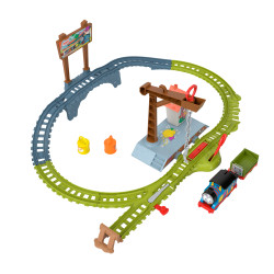 pista per veicoli mattel thomas e friends avventure a colori multicolore