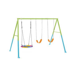 altalena intex 2 attrezzature per bambini max 100kg multicolore
