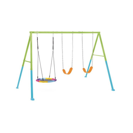 altalena intex 2 attrezzature per bambini max 100kg multicolore