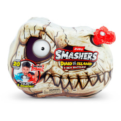 set da gioco zuru smashers battaglie t-rex dell'isola di
