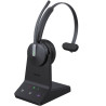 cuffie yealink wh64 mono uc wireless bluetooth dect ibride con stazione