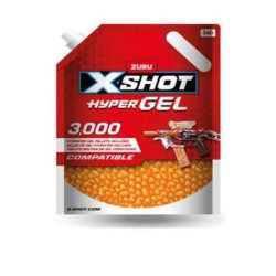 xshot hyper gel blaster 3000palline multicolore [36810s]