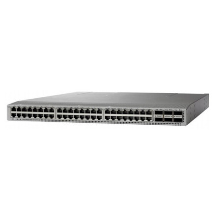 switch cisco nexus 9300 with 48p 100m/1/10gt 6p 40/100g qsfp28+ [n9k-c93108tc-fx3]