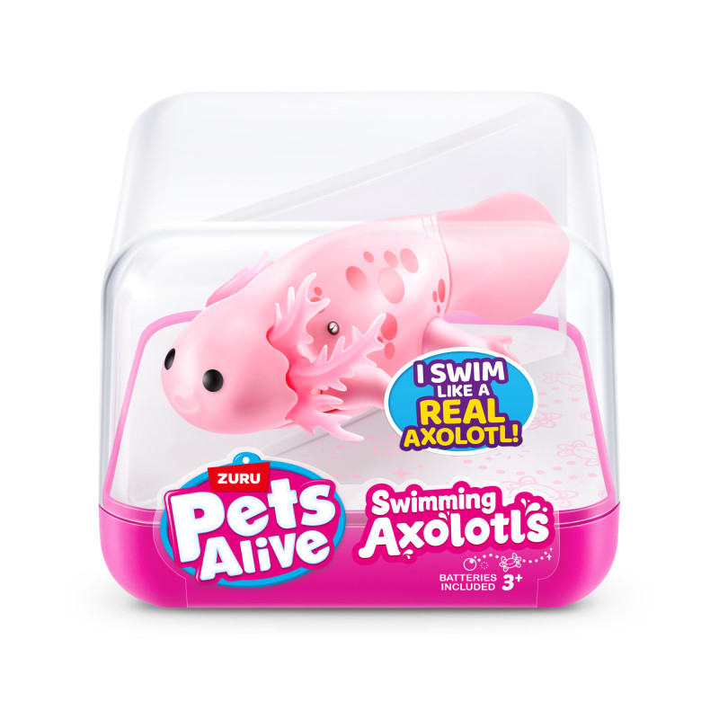 pets alive - swimming axolotls (sortierter artikel, eine figur)