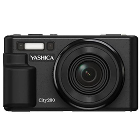 fotocamera compatta yashica city 200 nero