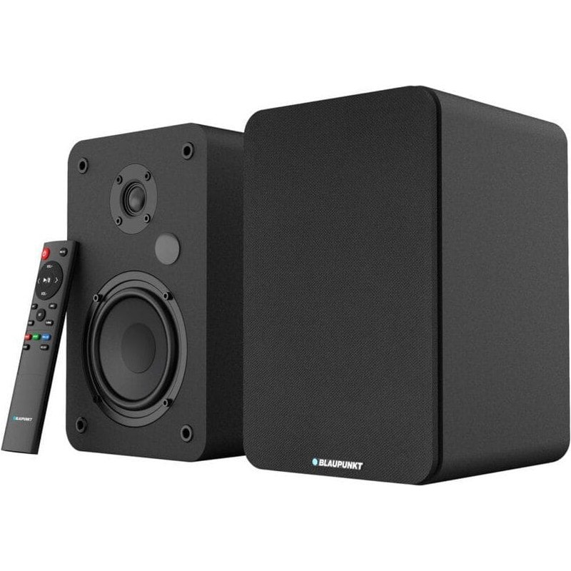 altoparlanti da scaffale blaupunkt wireless bluetooth 150w nero 2pz