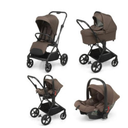 passeggino foppapedretti spritz trio cacao per bambini da 40 a 85cm