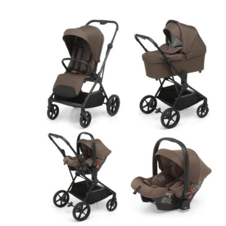 passeggino foppapedretti spritz trio cacao per bambini da 40 a 85cm