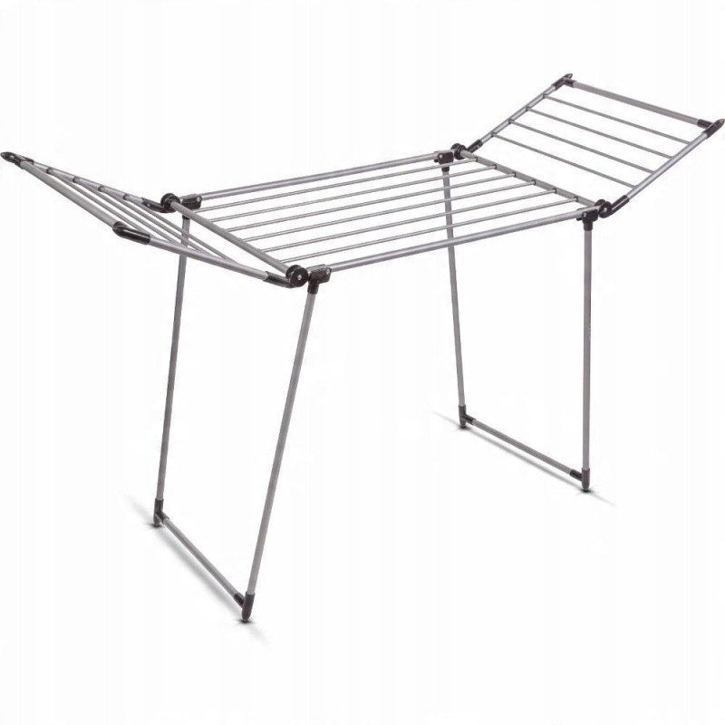 stendibiancheria lamart lt8104 15mÂ² argento/nero [hdlamsllt810415]