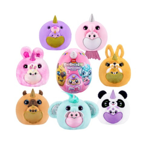 figurina da collezione zuru rainbocorns - mamacorn surprise assortito