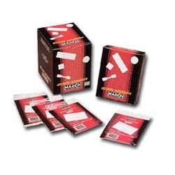 Etichette markin adesive 73x37mm bianca (10 fogli x6 etichette/foglio