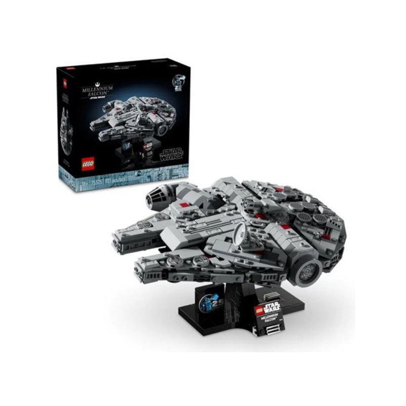 gioco da construzione lego star wars millennium falcon 921pz [75375]