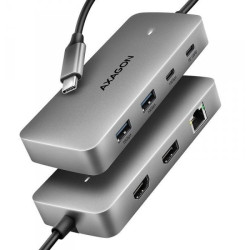 docking station hub axagon hmc-cub83x2 100w 10gbps 2xusb-a/usb-c