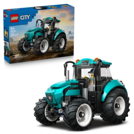 gioco da costruzione lego city 60498 trattore multicolore 204pz [60498]