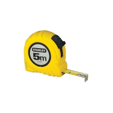 Flessometro stanley 5m metallo/abs giallo [m30497]