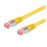 cavo di rete digitus cat 6a s-ftp lsoh cu 26/7, 10m, giallo [dk-1644-a-100/y]