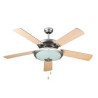 ventilatore dcg vecrd50tl da soffitto 5 pale con telecomando
