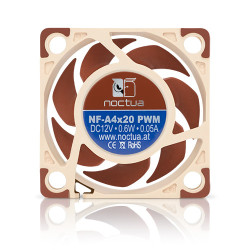 ventola 40x40 noctua nf-a4x20 pwm marrone [nf-a4x20-pwm]