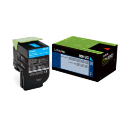 Toner lexmark 802sc ciano standard [80c2sc0]