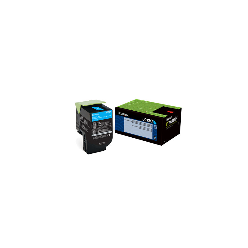 Toner lexmark 802sc ciano standard [80c2sc0]