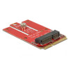 adattatore delock mini pcie m.2 key e slot [63909]
