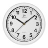 lowell justaminute 00710 quartz wall clock cerchio bianco