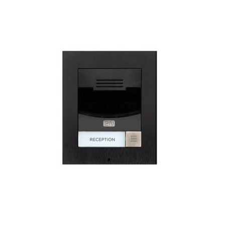 videocitofono 2n helios ip solo nero con camera - montaggio a