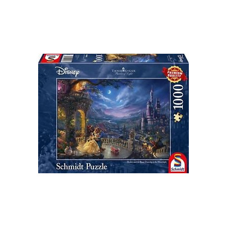 schmidt spiele 59484 puzzle - disney la bella e la bestia [59484]