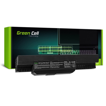 batteria notebook green cell per asus k53sv-sx121v litio nero