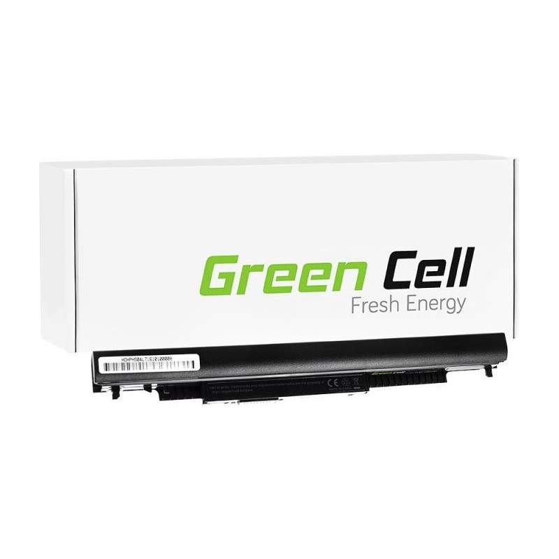 batteria notebook green cell per hp 14.8v nero [hp88]