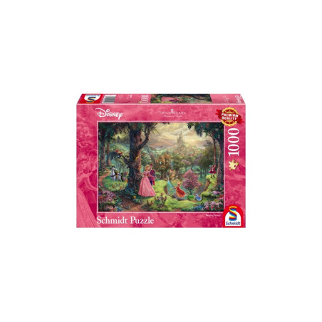 schmidt spiele 59474 puzzle disney - la bella addormentata 1000