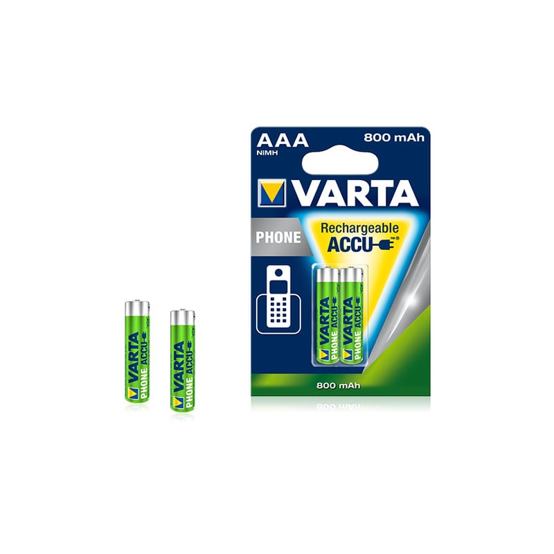 Pila varta 2 pz. professional accu nimh 800 mah aaa phone power [58398101402]