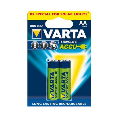 Pila varta 2 pz. solare aa nimh 800 mah mignon [56736101402]