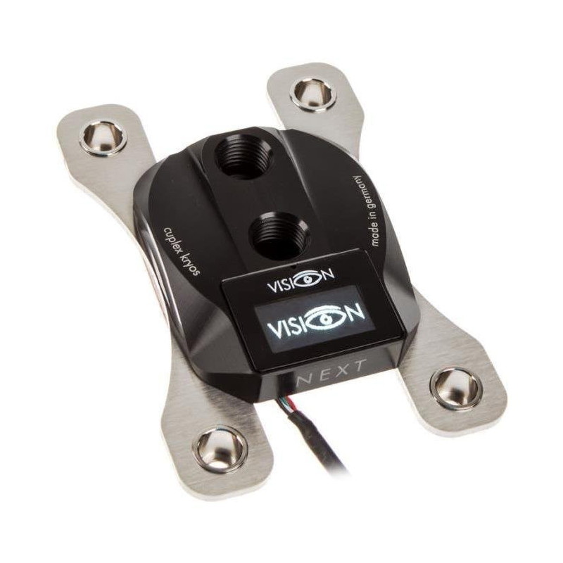 waterblock aqua computer cuplex kryos next con vision am4 acetale/nickel