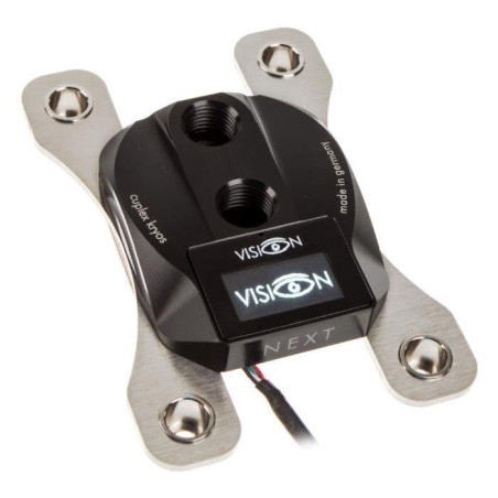 waterblock aqua computer cuplex kryos next con vision am4 acetale/nickel